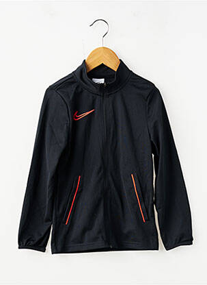 Kasdienis švarkas kišenės juodas NIKE vaikas