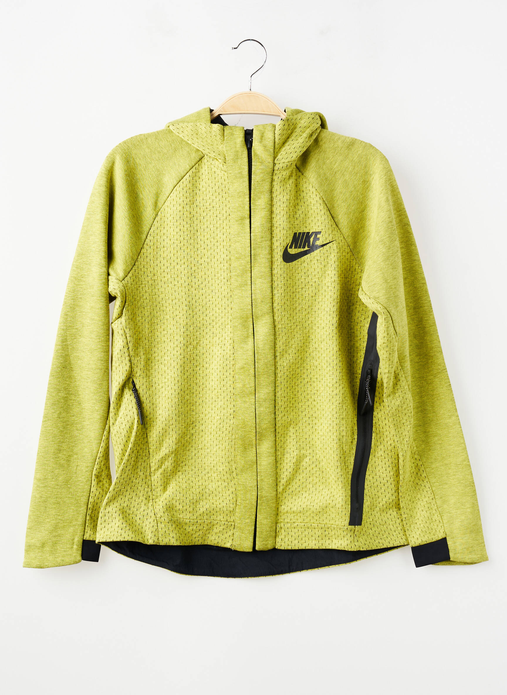 Kasdienis švarkas kišenės žalias NIKE berniukas