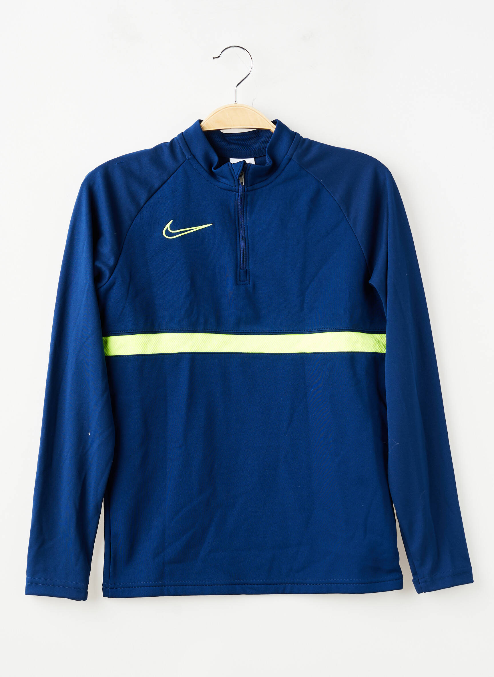 Pusiaučiai centrinė iškirptė ilgos rankovės mėlyna NIKE vaikas