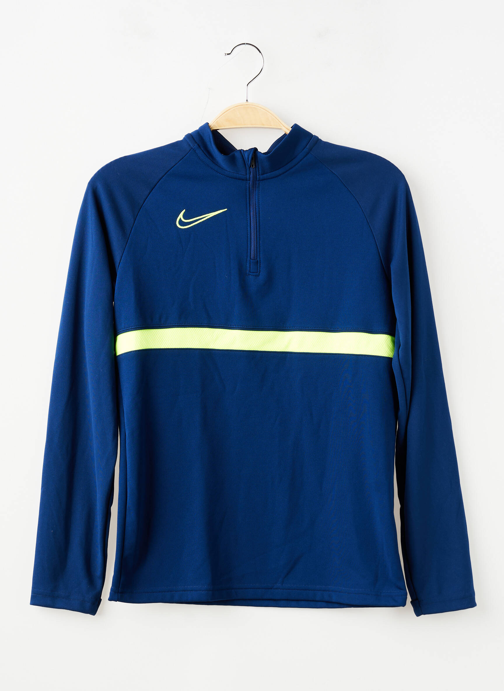 T-marškinys ilgos rankovės ilgos rankovės mėlyna NIKE vaikas
