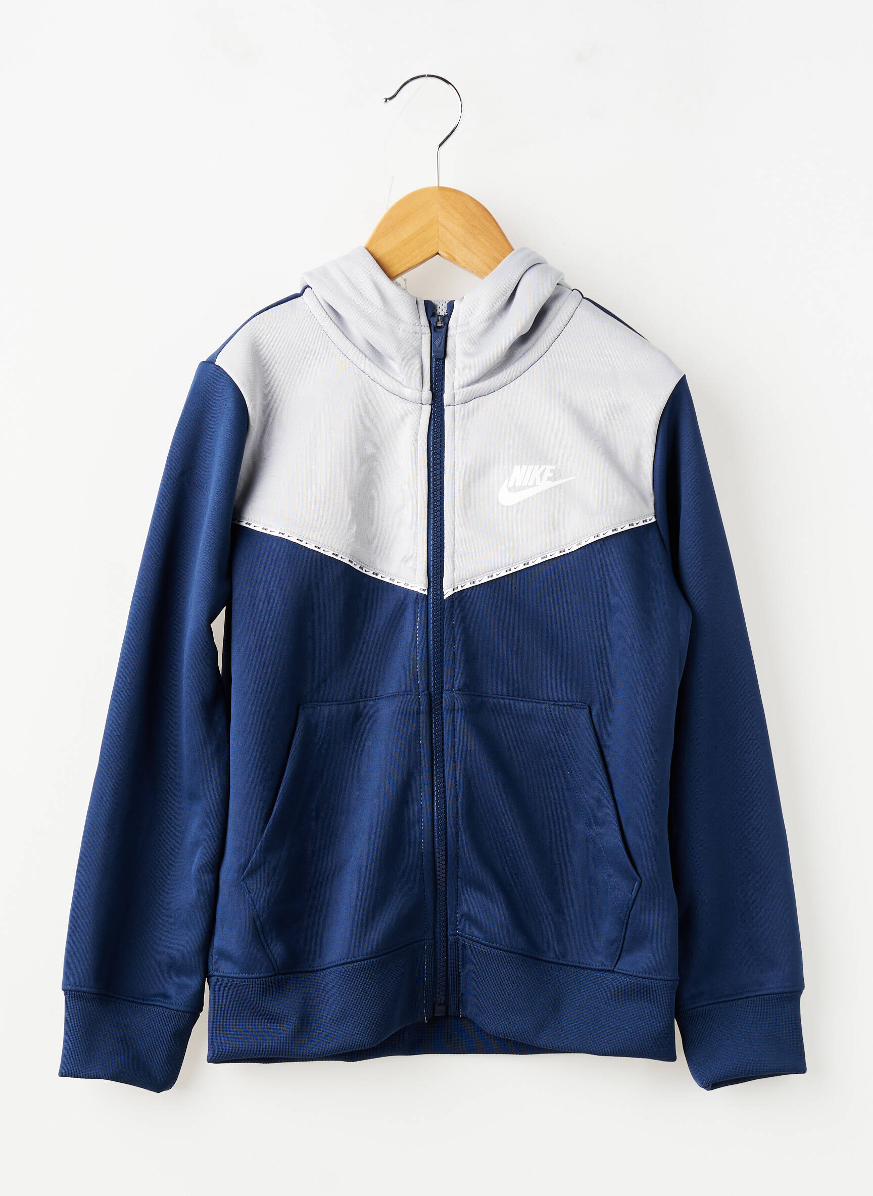 Kasdienis švarkas kišenės mėlyna NIKE berniukas
