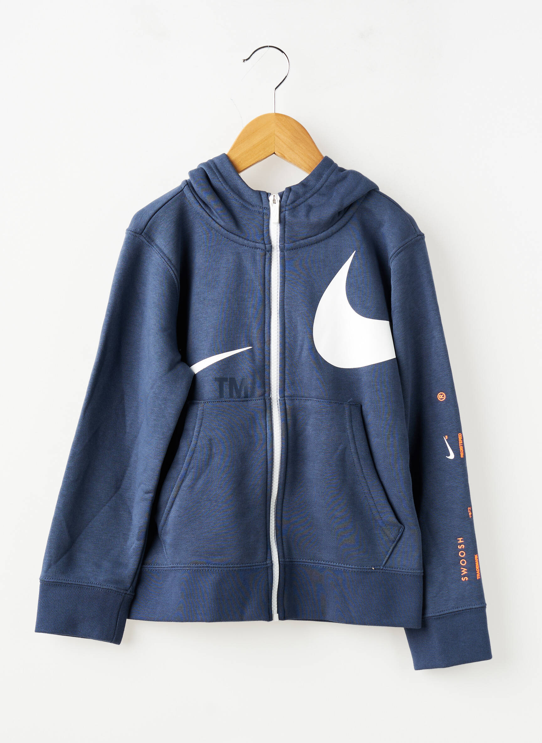 Kasdienis švarkas kišenės mėlyna NIKE berniukas
