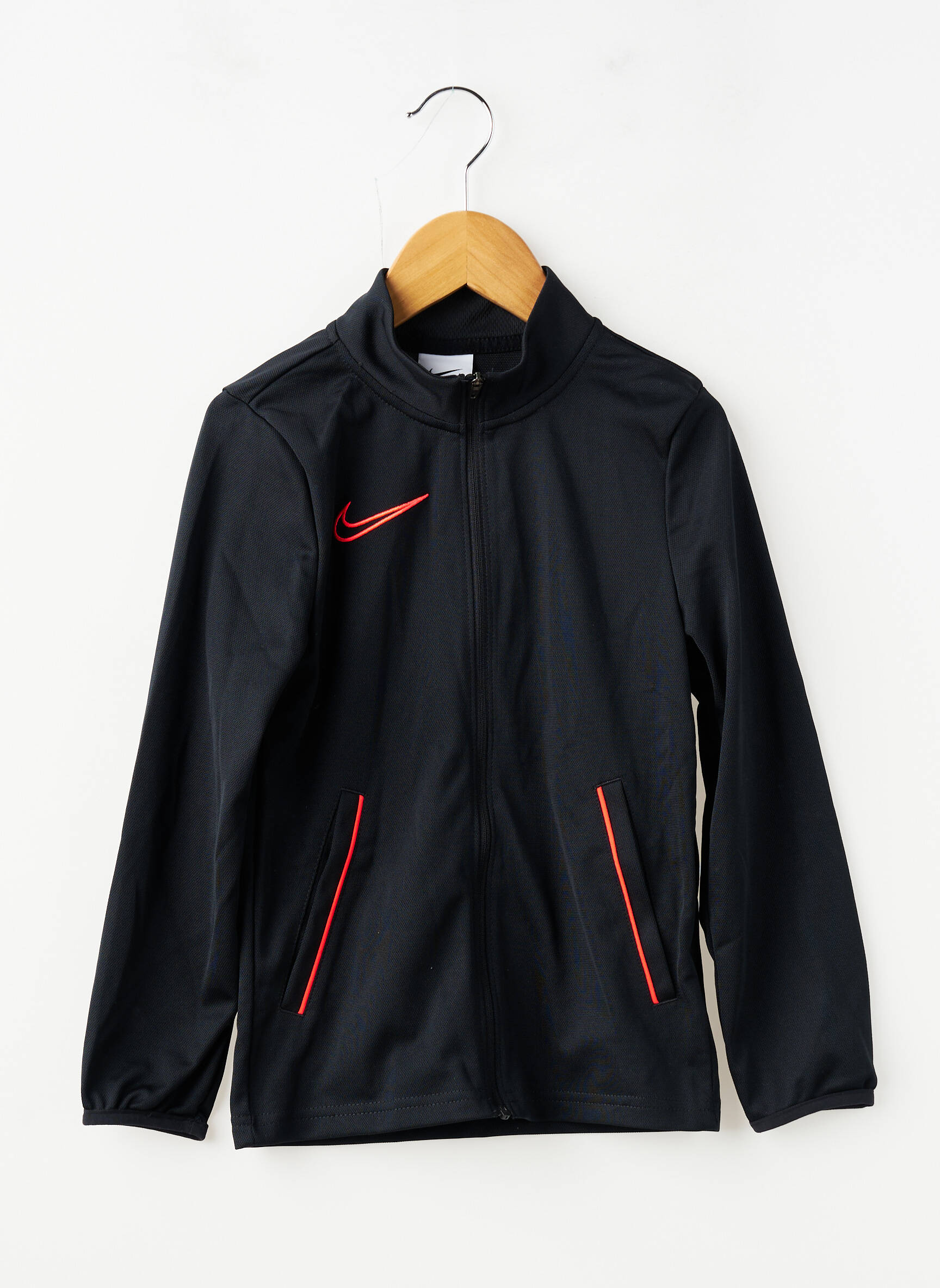 Kasdienis švarkas kišenės juodas NIKE vaikas