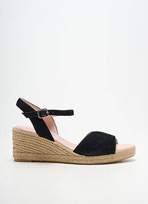 Espadrilės užsegimas kilpa(s) kulnas nuo 7 iki 9 cm juodas CARMEN SAIZ moteris