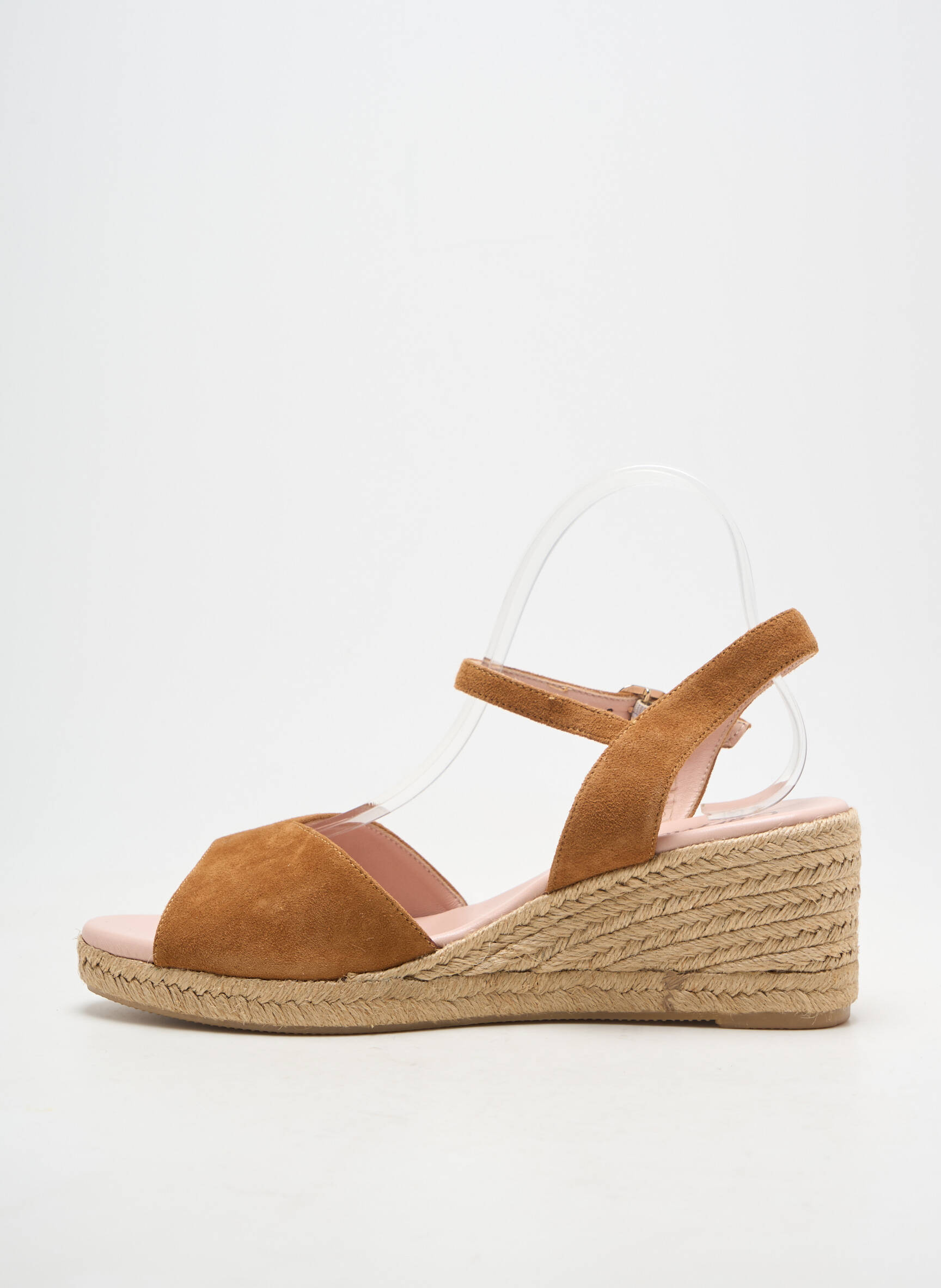 Espadrilės užsegimas kilpa(s) kulnas nuo 4 iki 6 cm rudas CARMEN SAIZ moteris