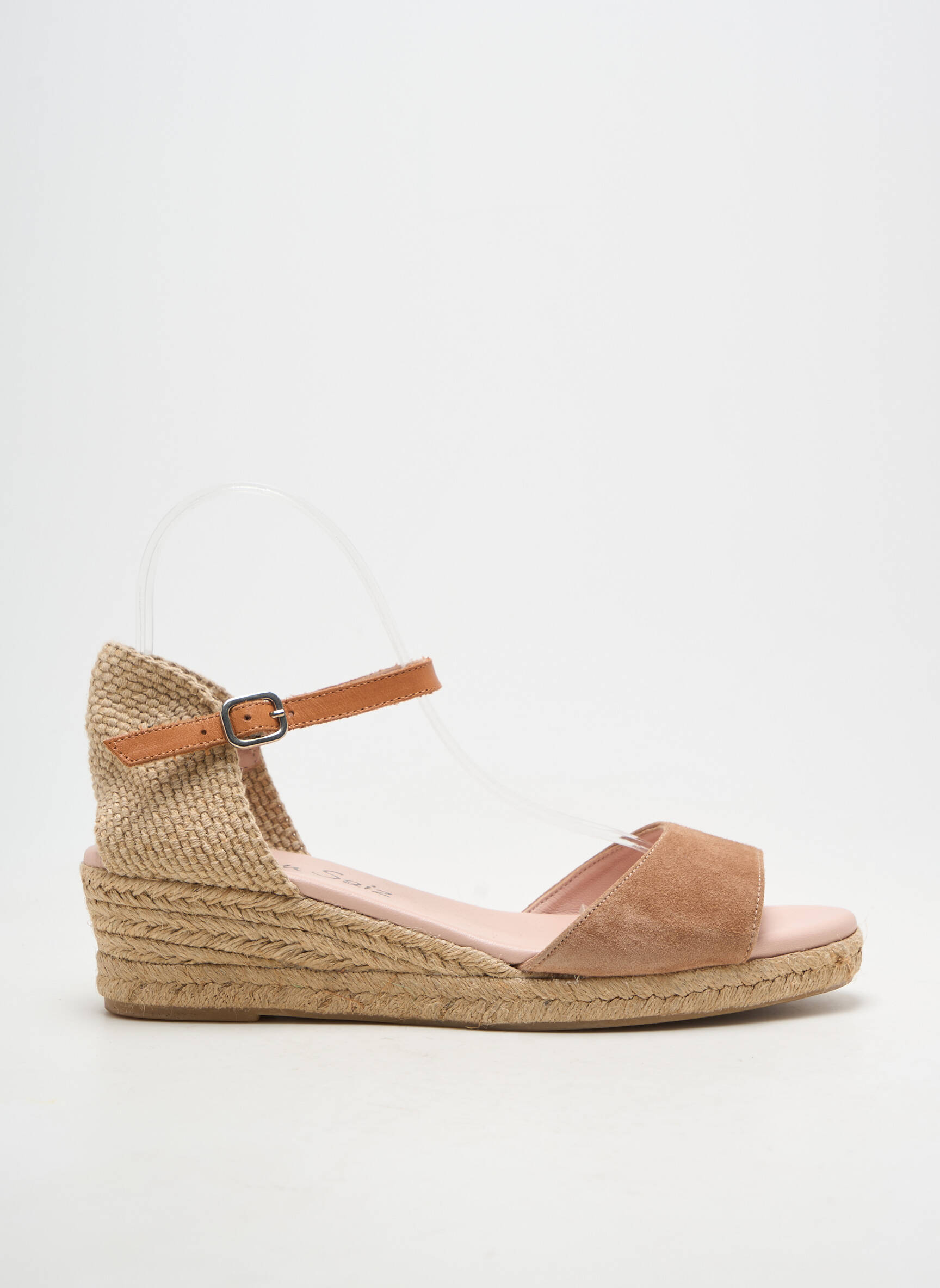 Espadrilės užsegimas kilpa(s) kulnas nuo 4 iki 6 cm bežinis CARMEN SAIZ moteris