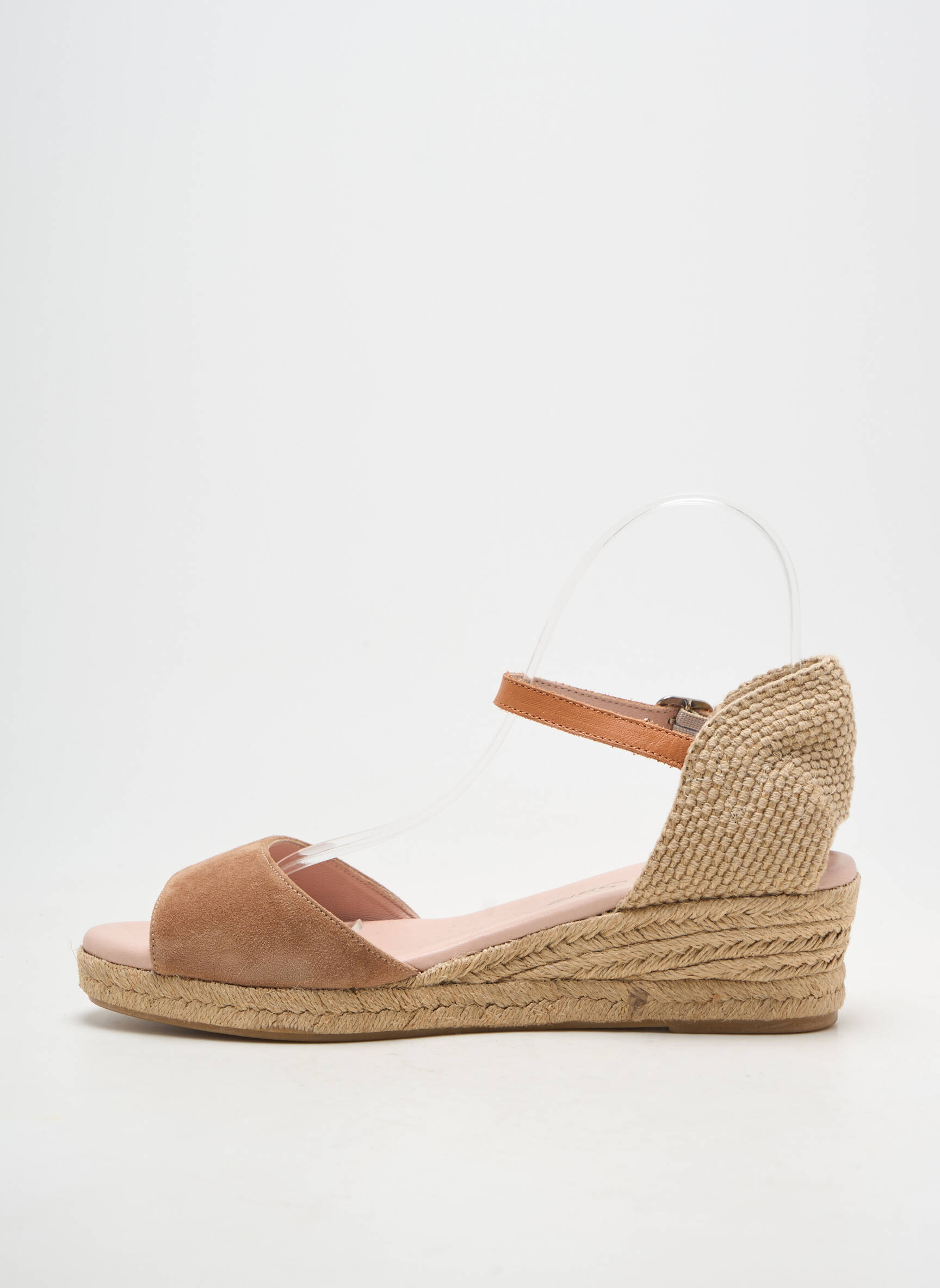 Espadrilės užsegimas kilpa(s) kulnas nuo 4 iki 6 cm bežinis CARMEN SAIZ moteris