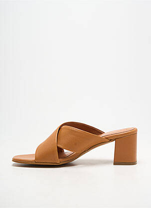 Mule/sabotai amortizuojančios pado tipas kulnas nuo 4 iki 6 cm rudas BELLA STORIA moteris