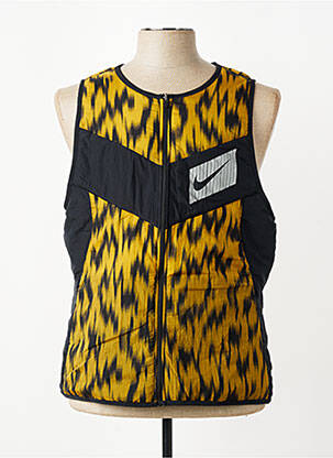 Pūkinė striukė kišenės be gobtuvų juodas NIKE vyras