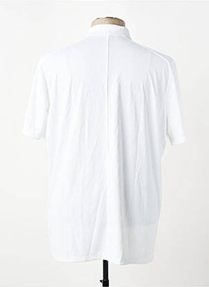 Polo jersey audinys trumpas rankovės baltas NIKE vyras