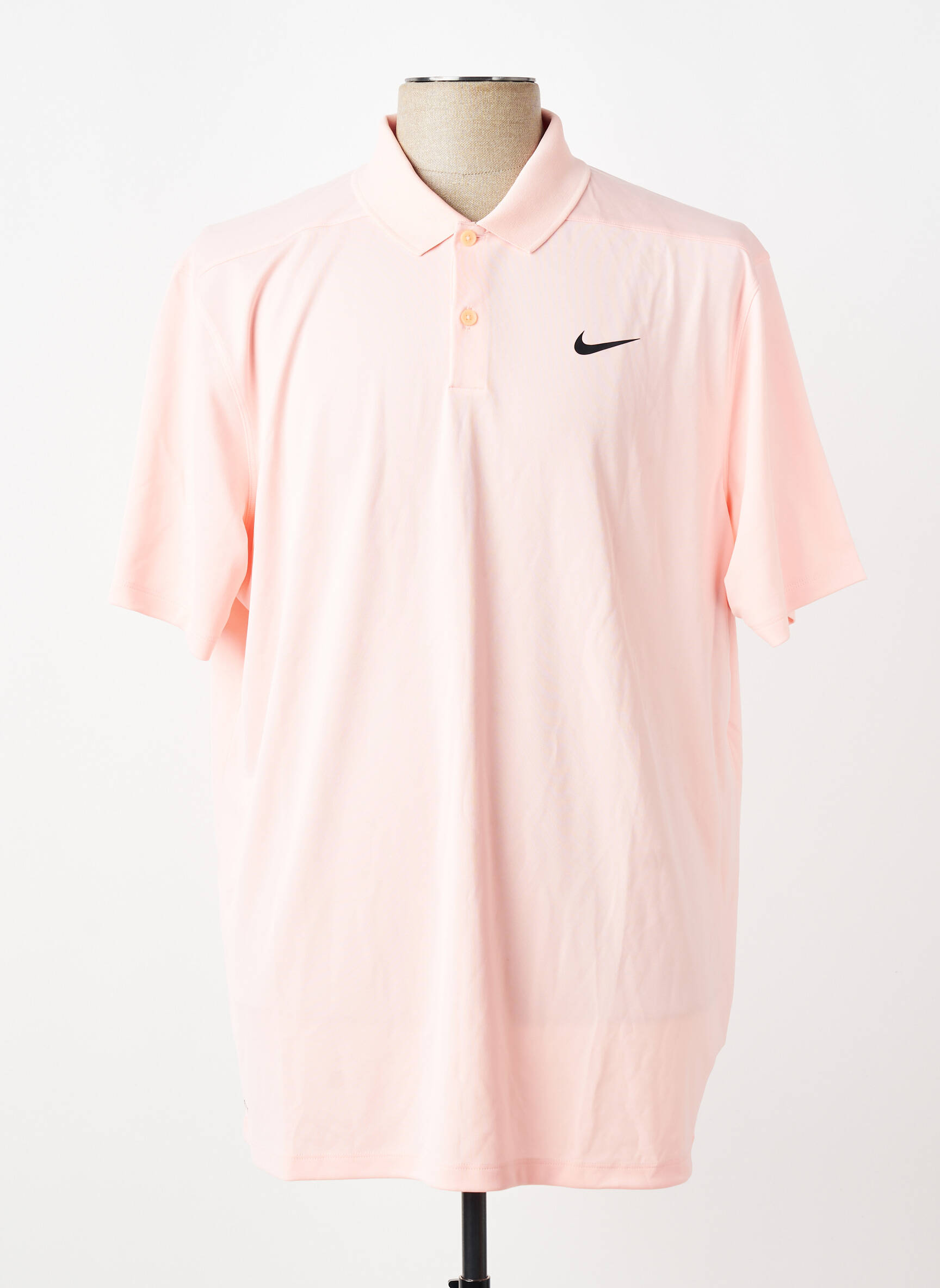 Polo tiesi kirpimas trumpas rankovės rožinė NIKE vyras