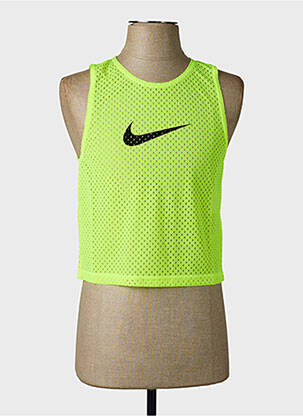 Marškiniai be rankovių chasuble kirpimas be rankų geltona NIKE vyras