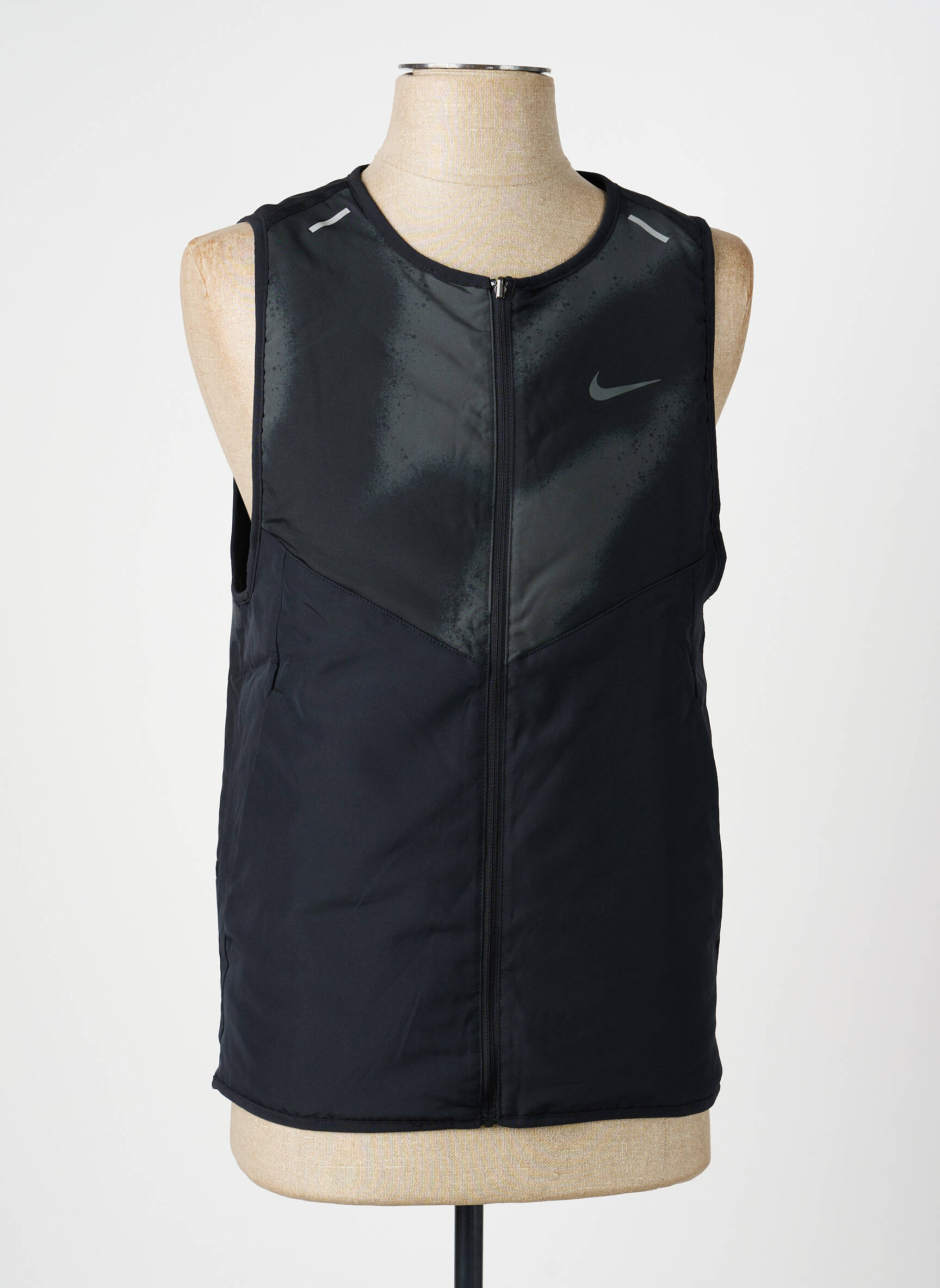 Kasdienis švarkas priekinis užtrauktukas juodas NIKE vyras