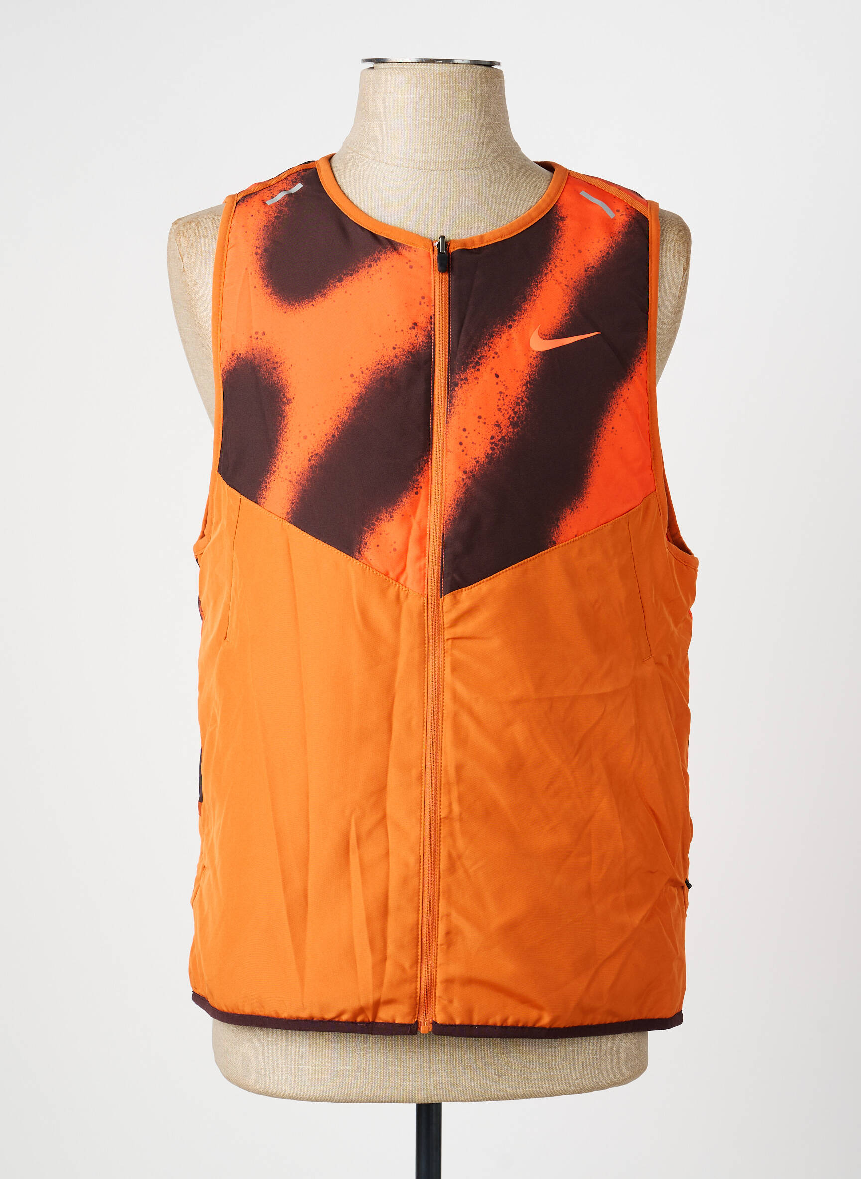 Kasdienis švarkas priekinis užtrauktukas oranžinė NIKE vyras