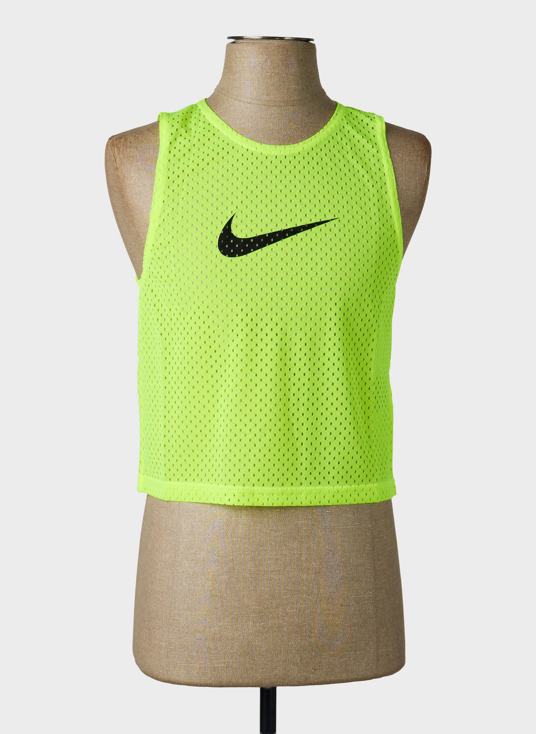 Marškiniai be rankovių apvalus kaklas be rankų geltona NIKE vyras