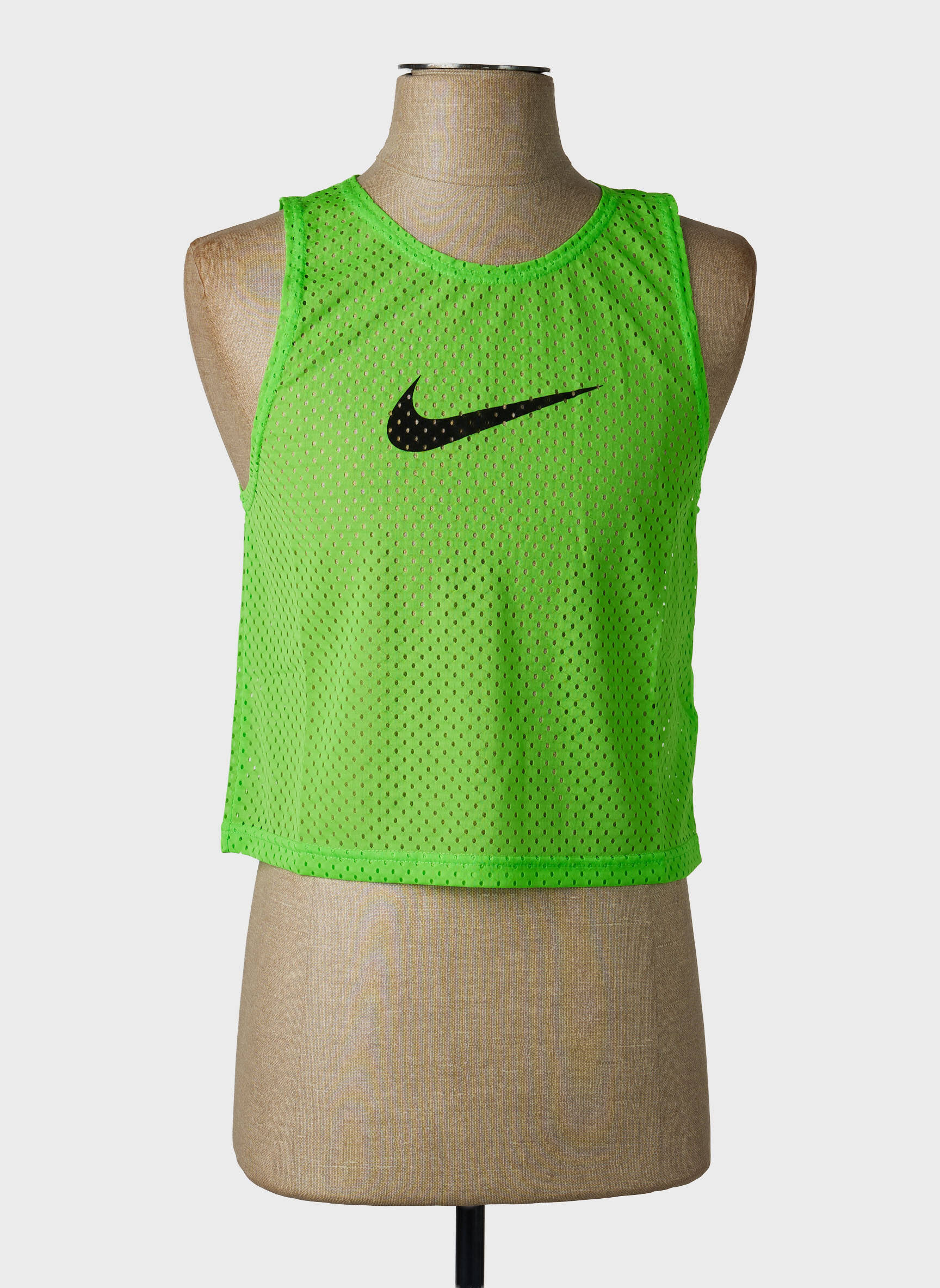 Marškiniai be rankovių apvalus kaklas be rankų žalias NIKE vyras