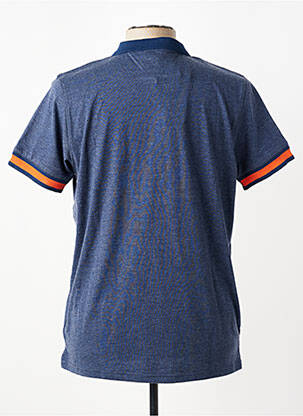 Polo jersey audinys trumpas rankovės mėlyna CAMBERABERO vyras
