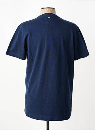 T-marškinys tamprumas trumpas rankovės mėlyna CAMBERABERO vyras