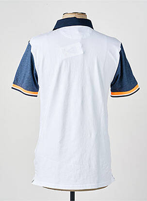 Polo jersey audinys trumpas rankovės baltas CAMBERABERO vyras