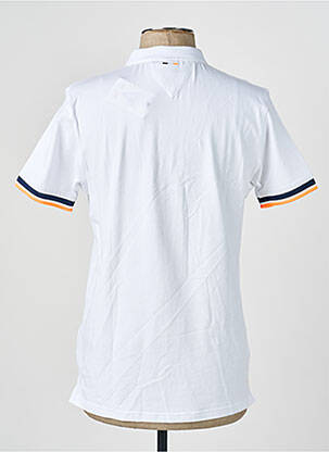 Polo jersey audinys trumpas rankovės baltas CAMBERABERO vyras