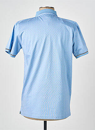 Polo jersey audinys trumpas rankovės mėlyna CAMBERABERO vyras