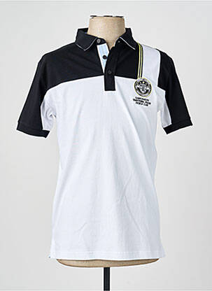 Polo jersey audinys trumpas rankovės juodas CAMBERABERO vyras