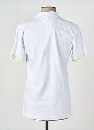 Polo jersey audinys trumpas rankovės baltas CAMBERABERO vyras