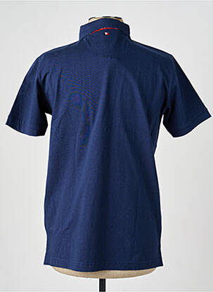 Polo jersey audinys trumpas rankovės mėlyna CAMBERABERO vyras