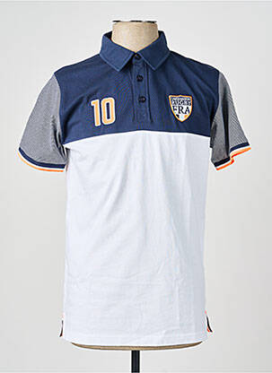 Polo jersey audinys trumpas rankovės mėlyna CAMBERABERO vyras