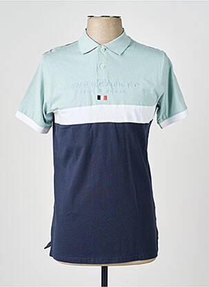 Polo jersey audinys trumpas rankovės žalias CAMBERABERO vyras