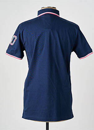 Polo jersey audinys trumpas rankovės mėlyna CAMBERABERO vyras