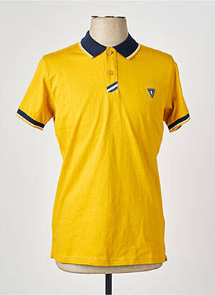 Polo jersey audinys trumpas rankovės geltona CAMBERABERO vyras