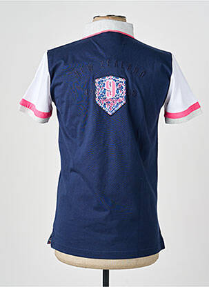 Polo jersey audinys trumpas rankovės mėlyna CAMBERABERO vyras