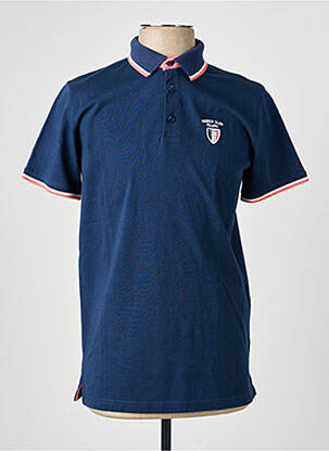 Polo jersey audinys trumpas rankovės mėlyna CAMBERABERO vyras