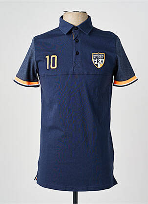 Polo jersey audinys trumpas rankovės mėlyna CAMBERABERO vyras