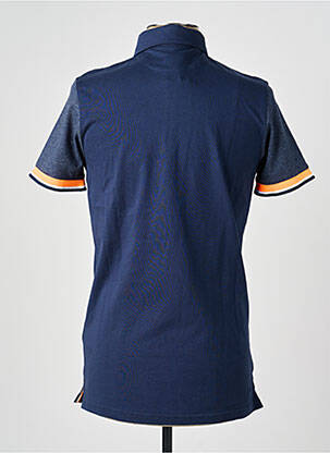 Polo jersey audinys trumpas rankovės mėlyna CAMBERABERO vyras