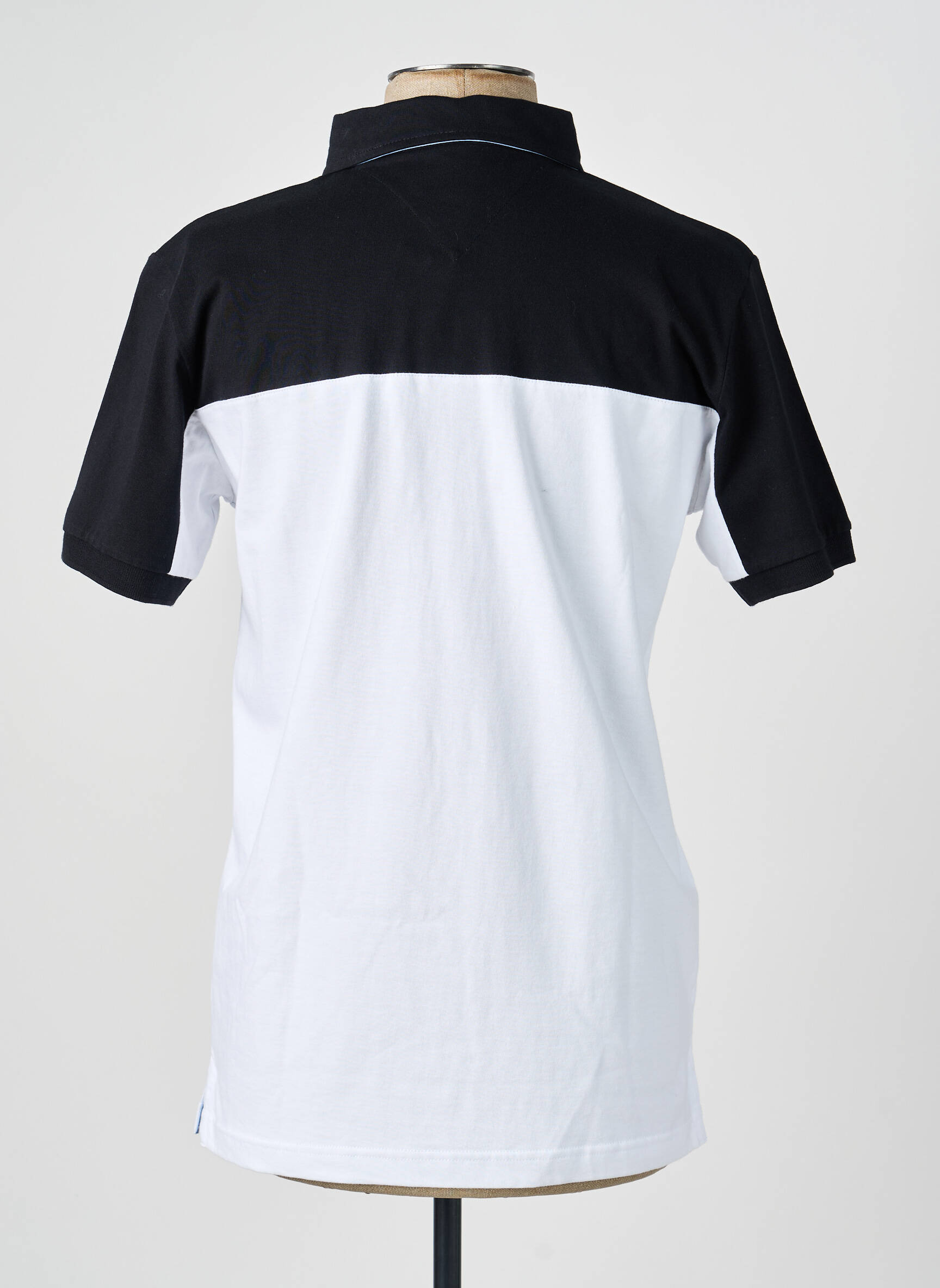 Polo jersey audinys trumpas rankovės juodas CAMBERABERO vyras