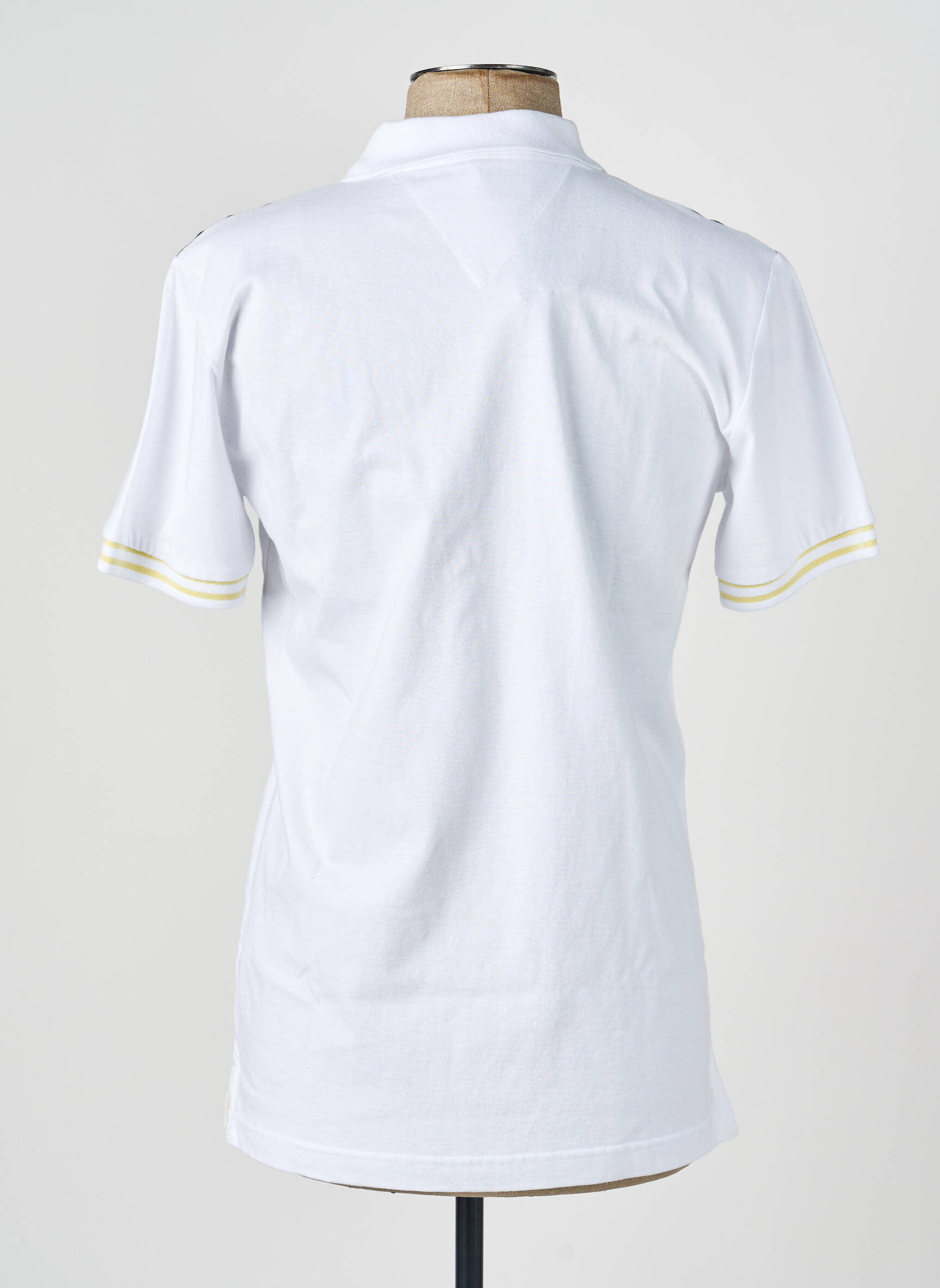 Polo jersey audinys trumpas rankovės baltas CAMBERABERO vyras