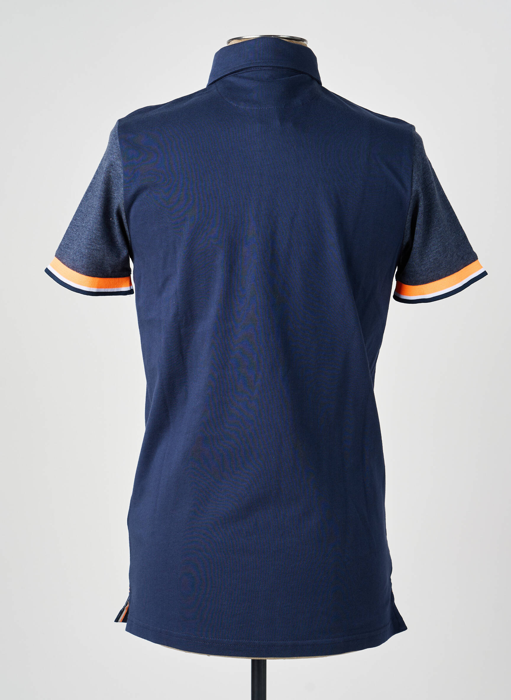 Polo jersey audinys trumpas rankovės mėlyna CAMBERABERO vyras
