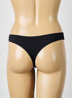 Tanga tamprumas juodas CHANTAL THOMASS moteris
