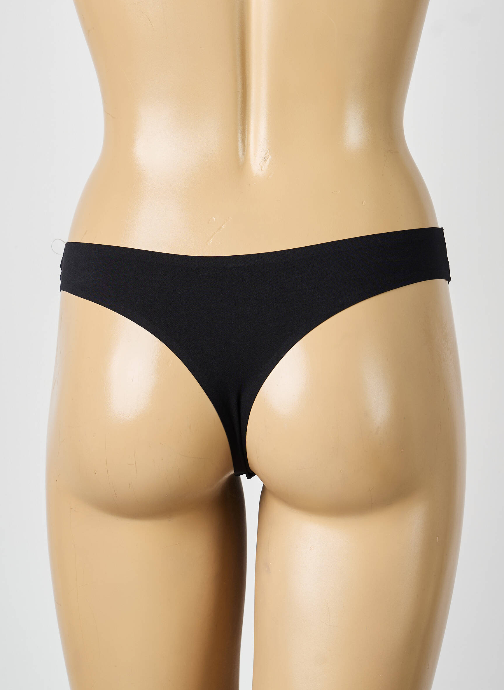 Tanga tamprumas juodas CHANTAL THOMASS moteris