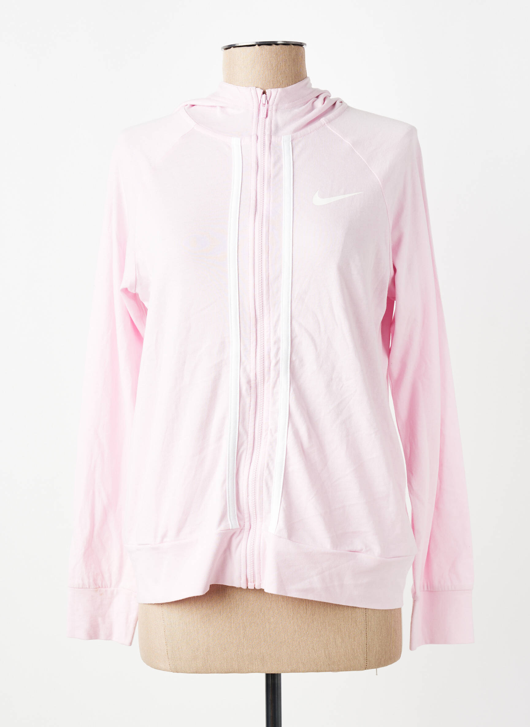 Kasdienis švarkas tiesi kirpimas rožinė NIKE mergina