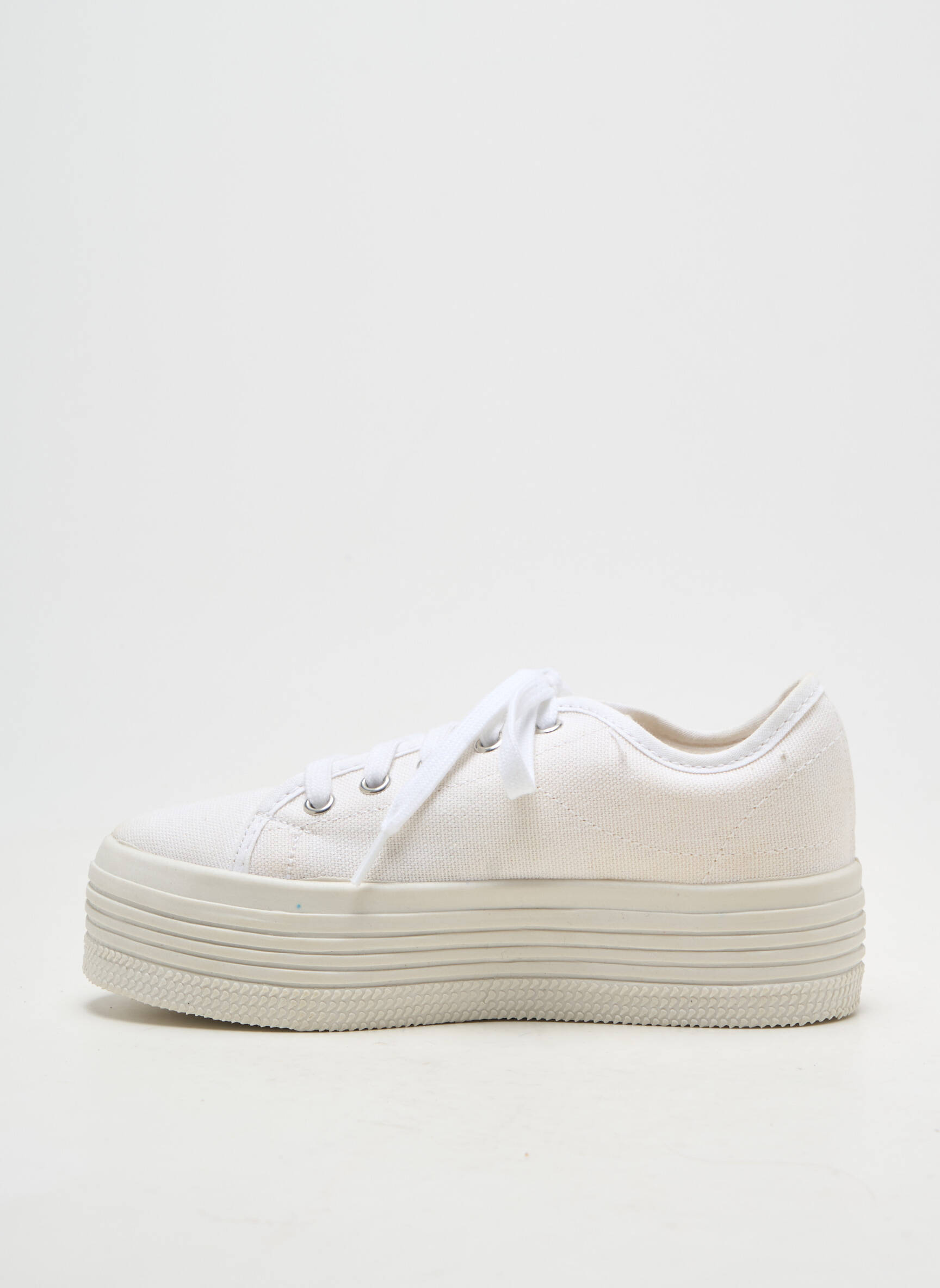 Bėgimo bateliai platforma platforma baltas REQINS mergina