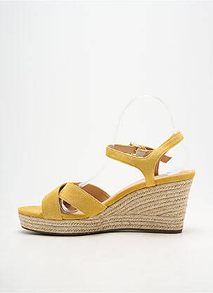Espadrilės užsegimas kilpa(s) kulnas nuo 7 iki 9 cm geltona GEOX moteris