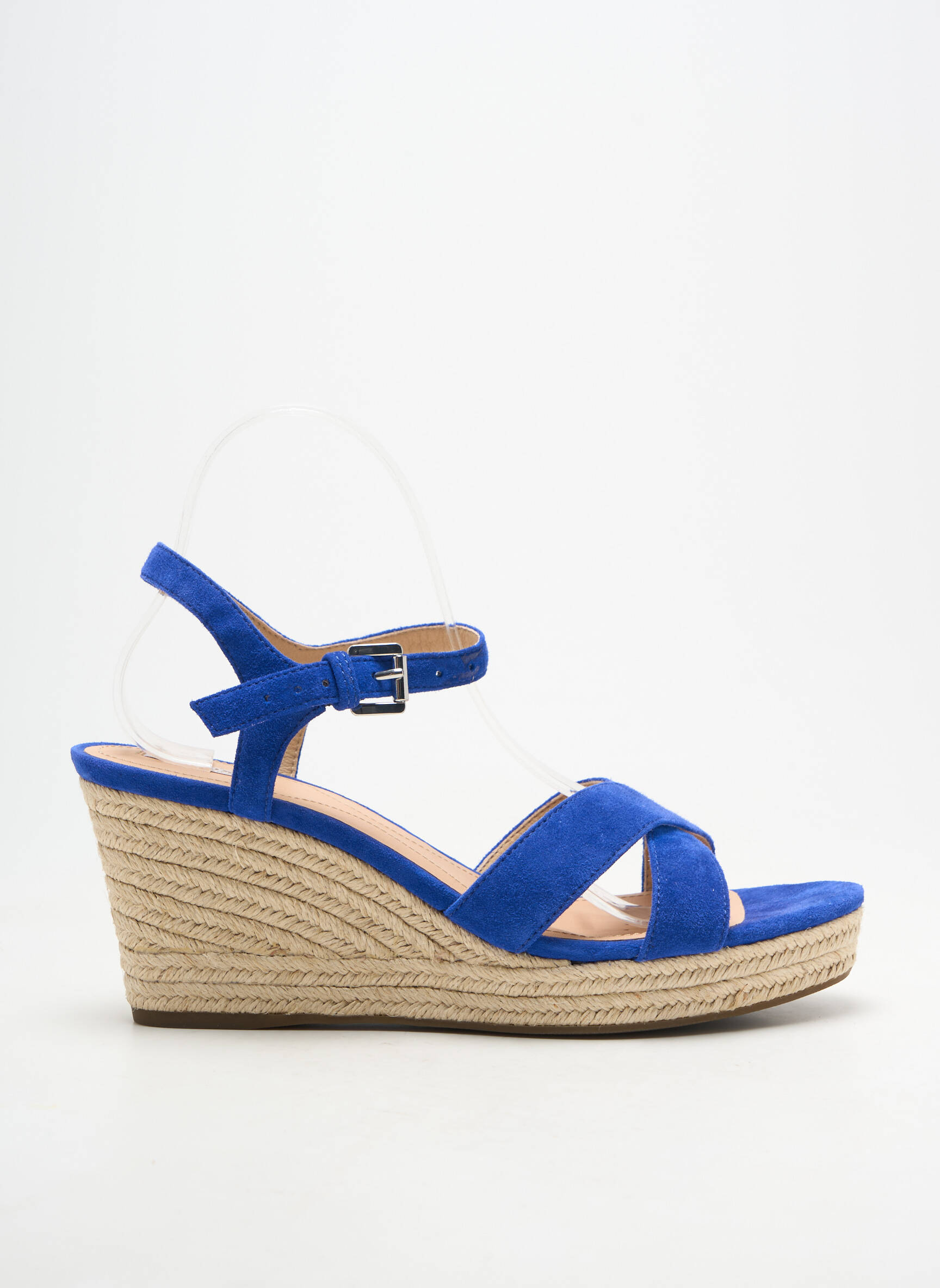 Espadrilės užsegimas kilpa(s) kulnas nuo 7 iki 9 cm mėlyna GEOX moteris
