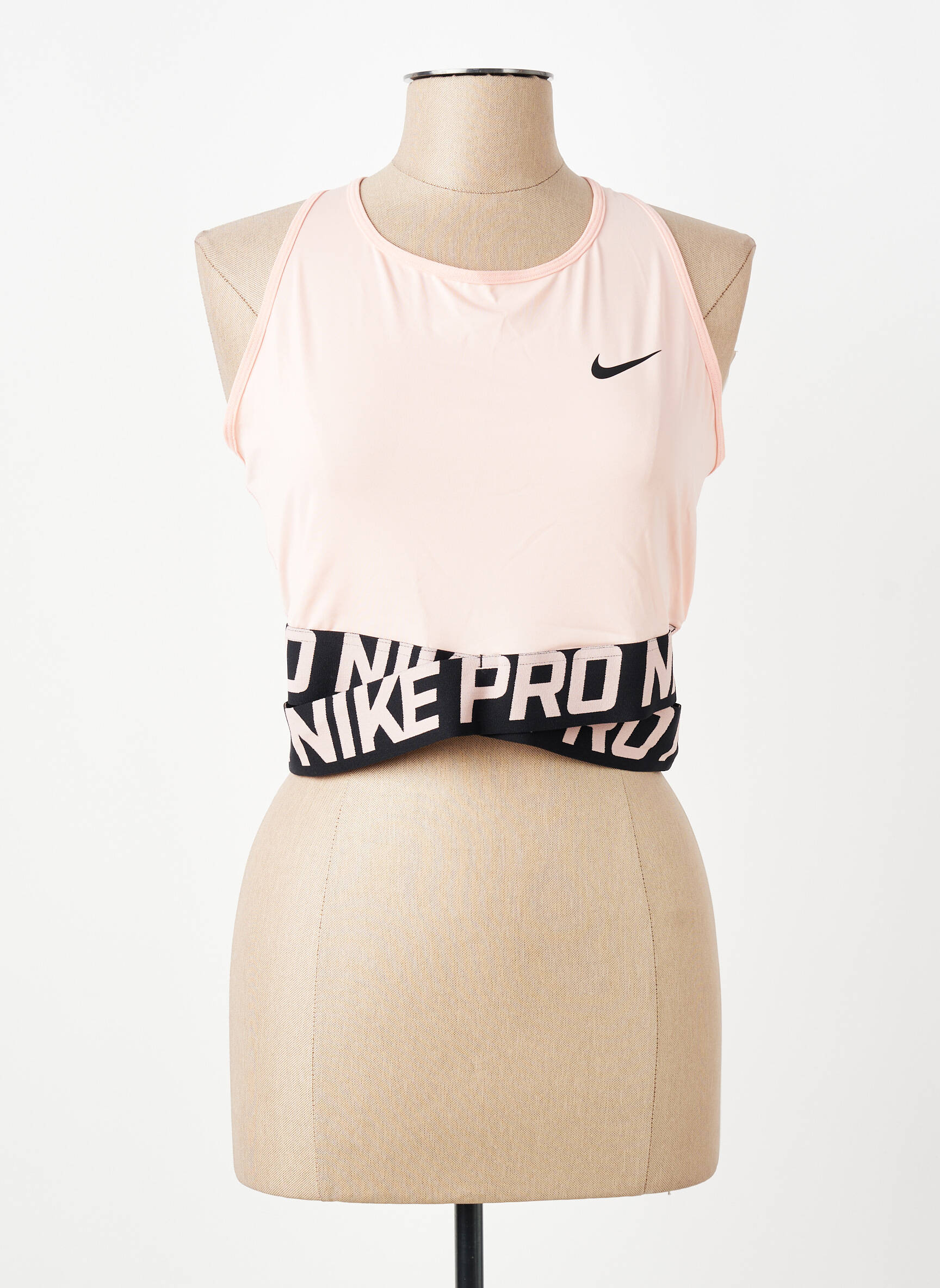 Liemenėlė be rėmo braletės rožinė NIKE moteris