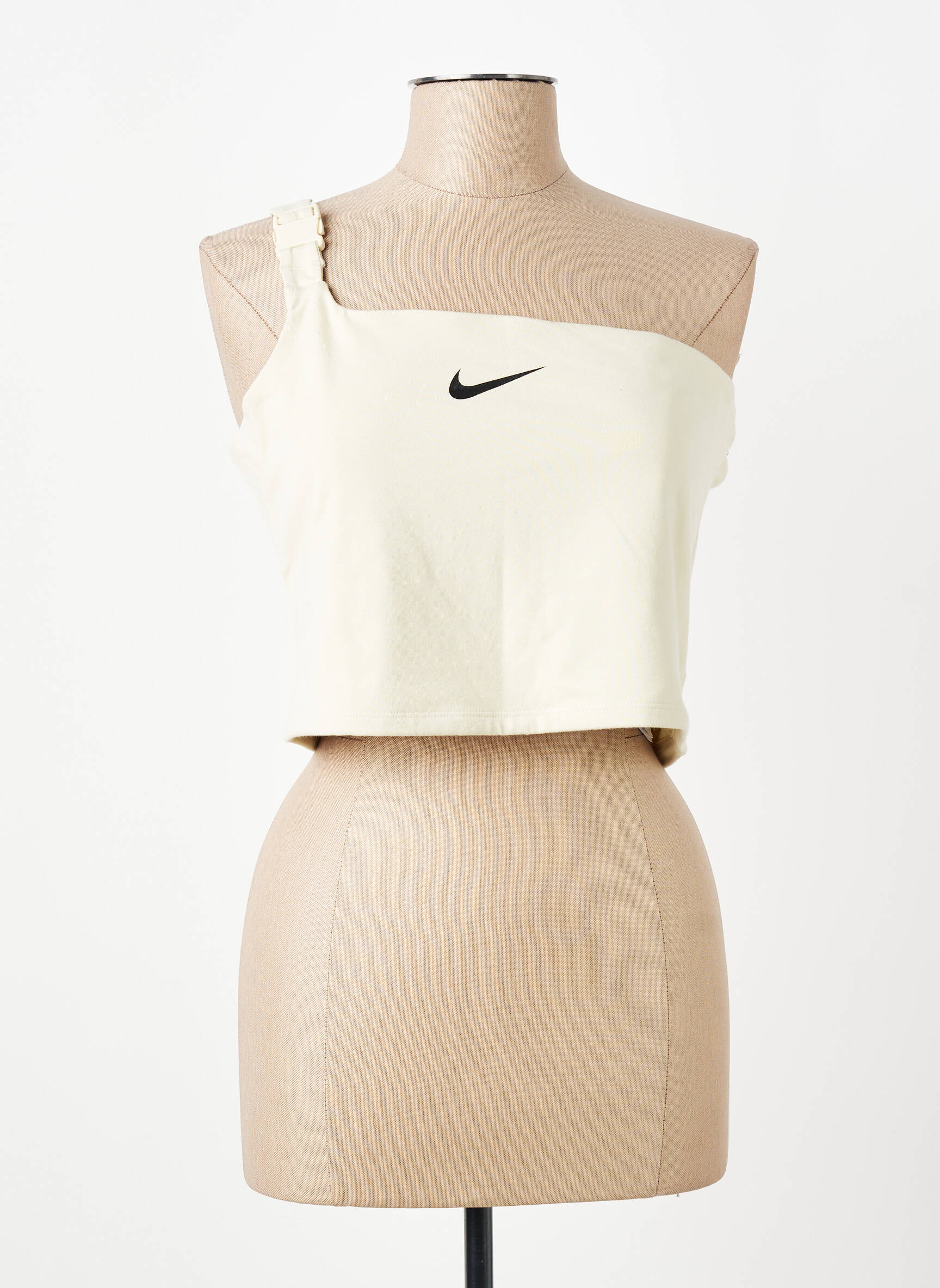 Viršūnė tamprumas be rankų geltona NIKE moteris