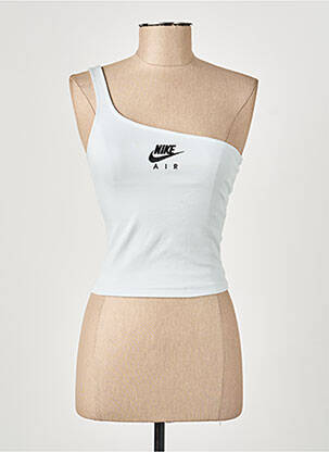 Viršūnė tamprumas be rankų pilka NIKE moteris