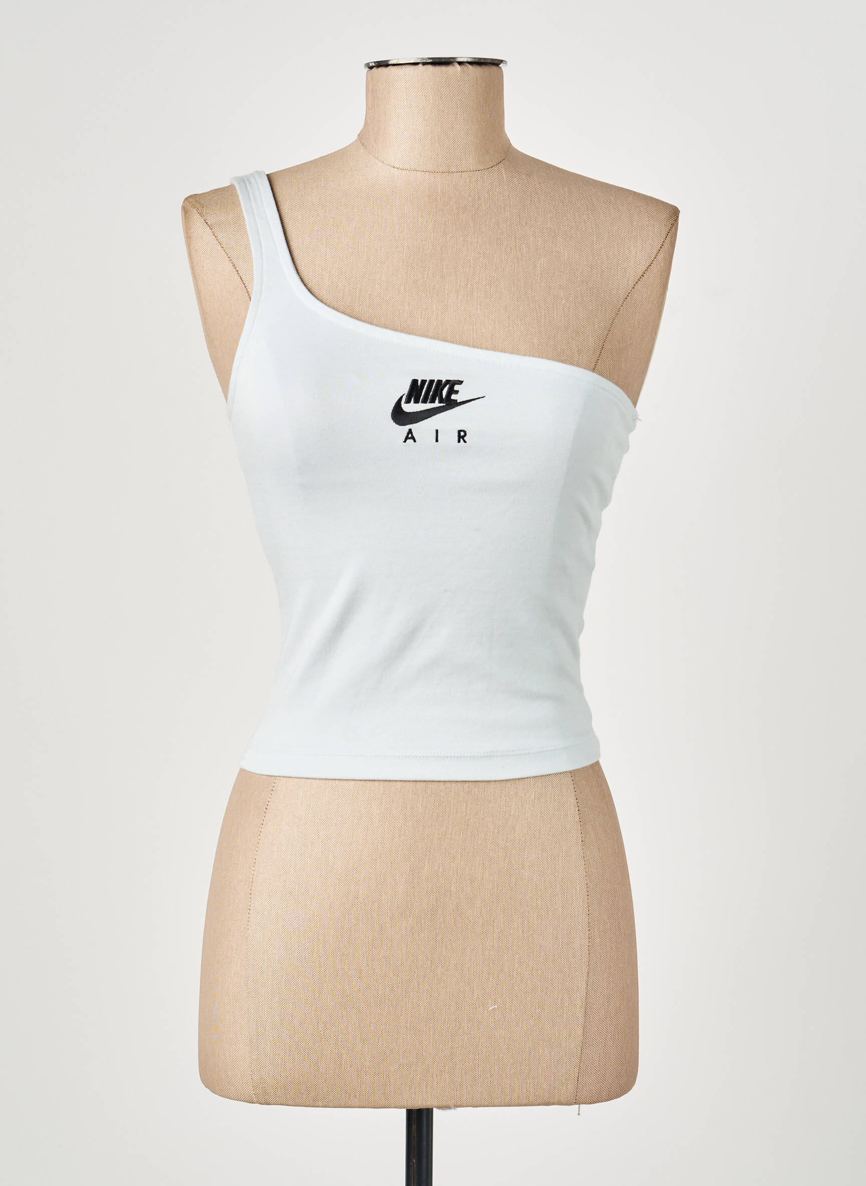 Viršūnė tamprumas be rankų pilka NIKE moteris