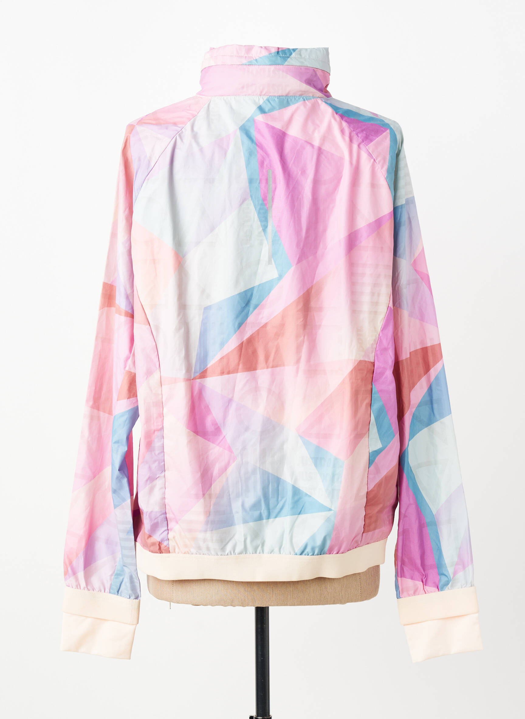 Vėjo nepraleidėjas ilgos rankovės su gobtuvu rožinė NIKE moteris